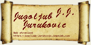 Jugoljub Juruković vizit kartica